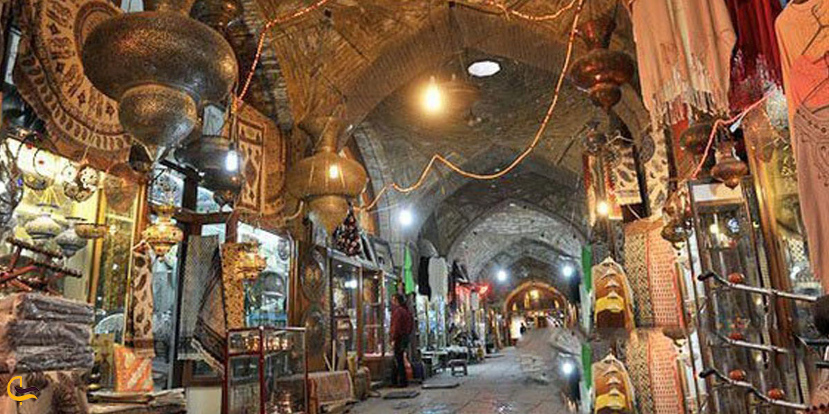 تصویری از بازار میدان نقش جهان اصفهان