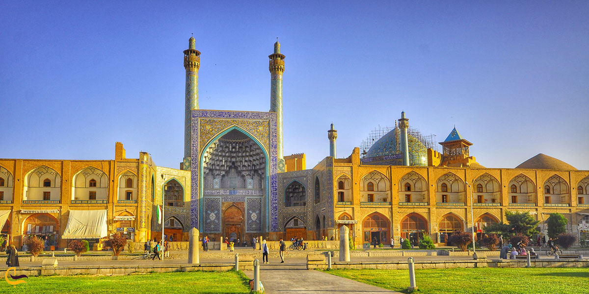نمایی از مسجد جامع عباسی
