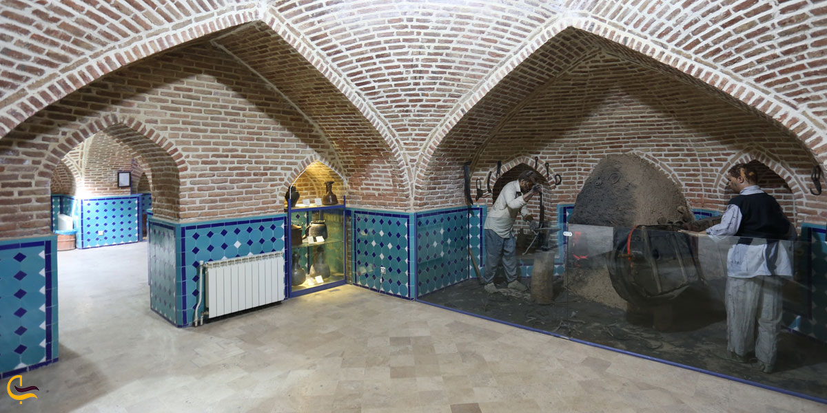 تصویری از حمام قجر قزوین