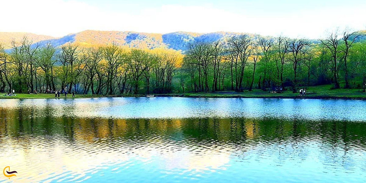 تصوری از دریاچه حلیمه جان
