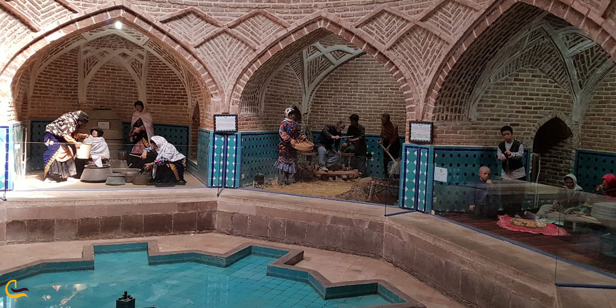 تصویری از حمام قجر قزوین