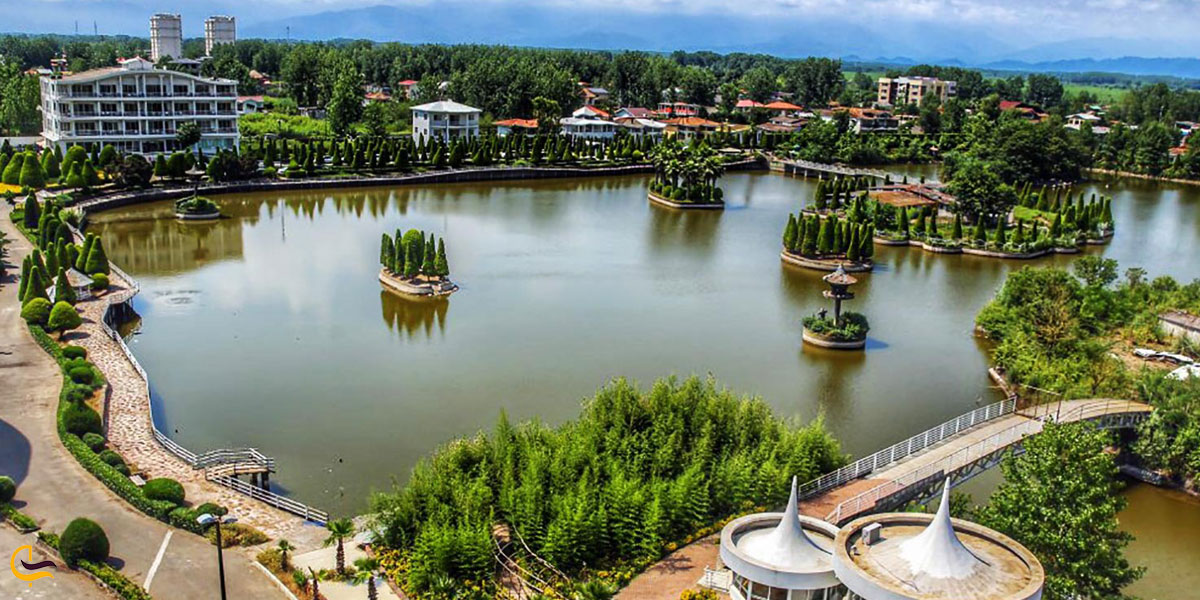 تصویری از سواحل چاف و چمخاله