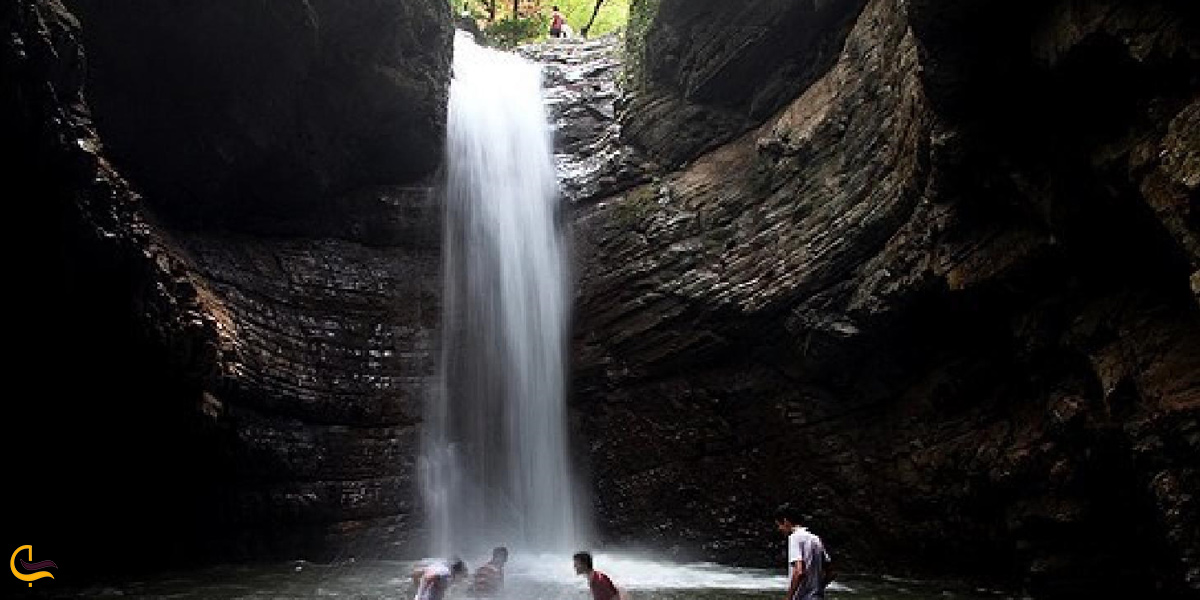 تصویری از آبشار چالدشت