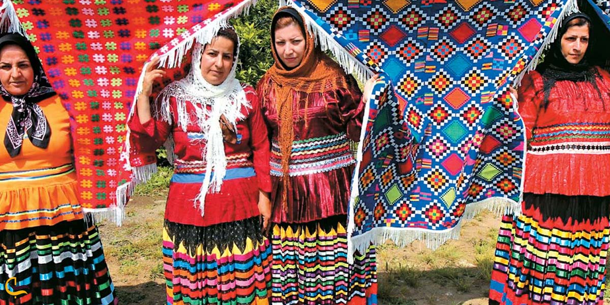 تصویری از لباس محلی گیلان