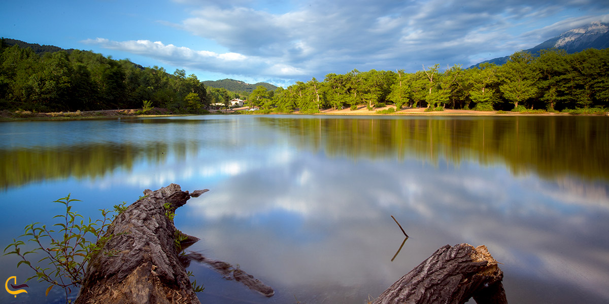 تصویری از دریاچه حلیمه جان