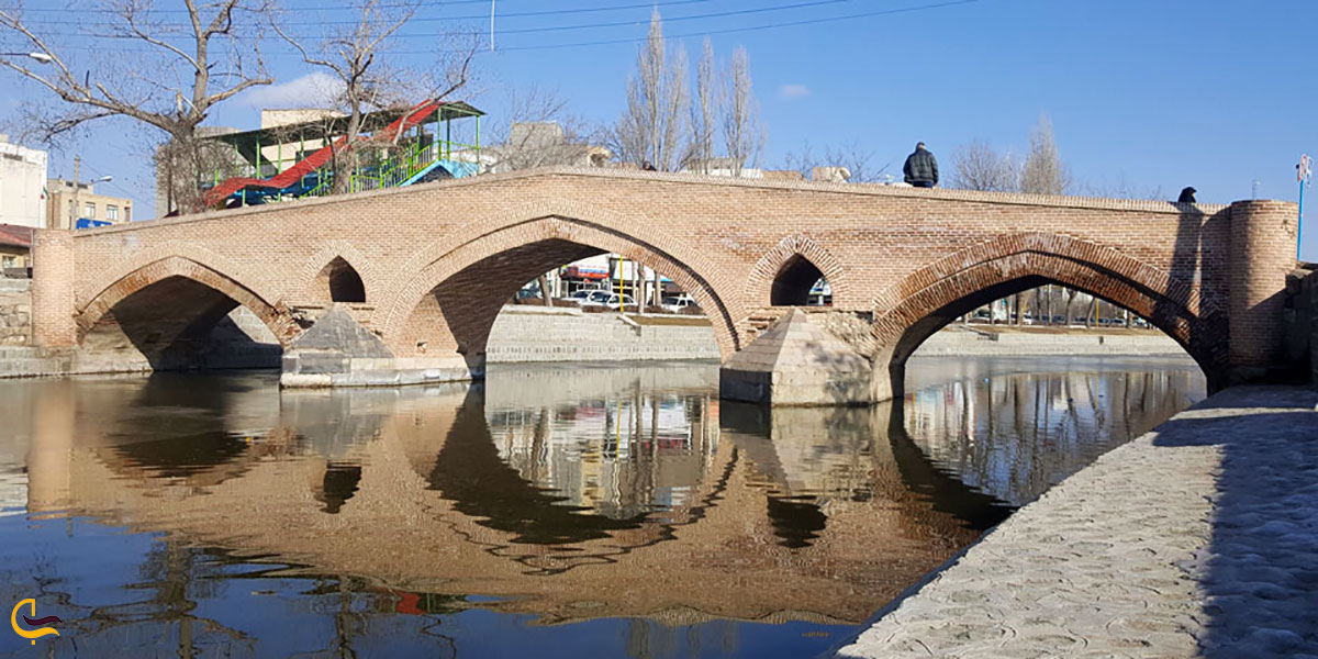 عکس پل تاریخی اسحاق آباد