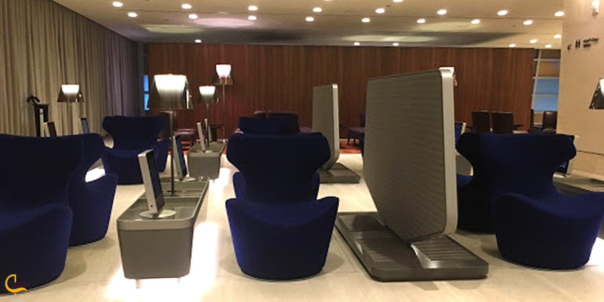 تصویری از سالن VIP فرودگاه استانبول