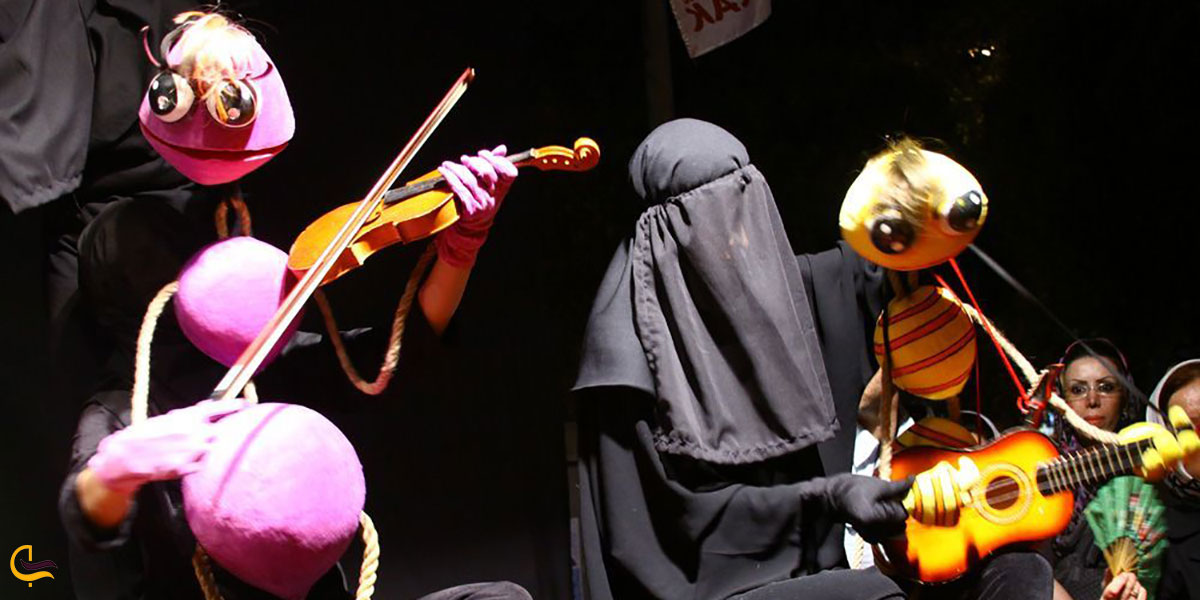 عکس کنسرت حشرات کیش