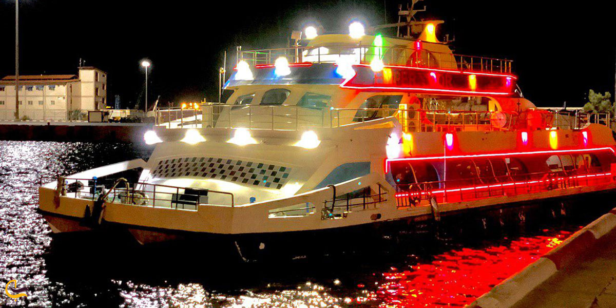 عکس کشتی‌های تفریحی کیش