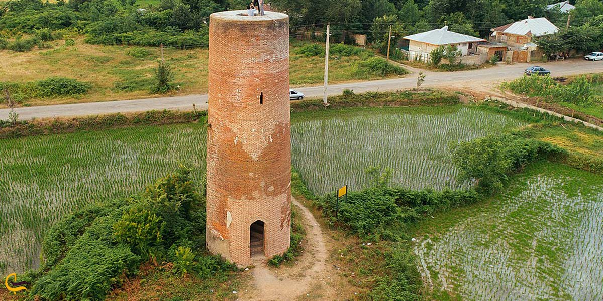 تصویری از منار بازار گسکر