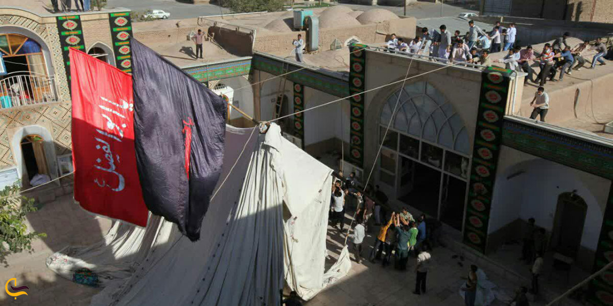 عکس خیمه برداری محرم