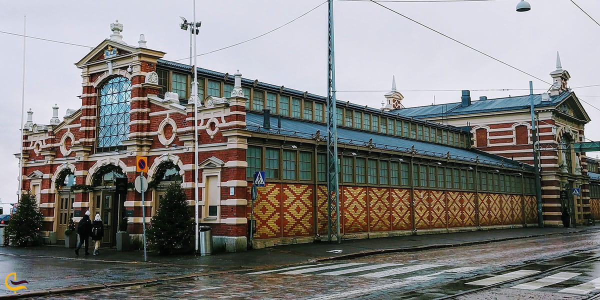 عکس سرای بازار قدیمی هلسینکی