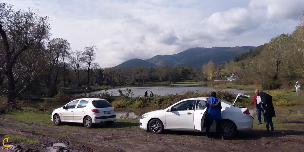 تصویری از پیاده روی و طبیعت گردی در دریاچه حلیمه جان