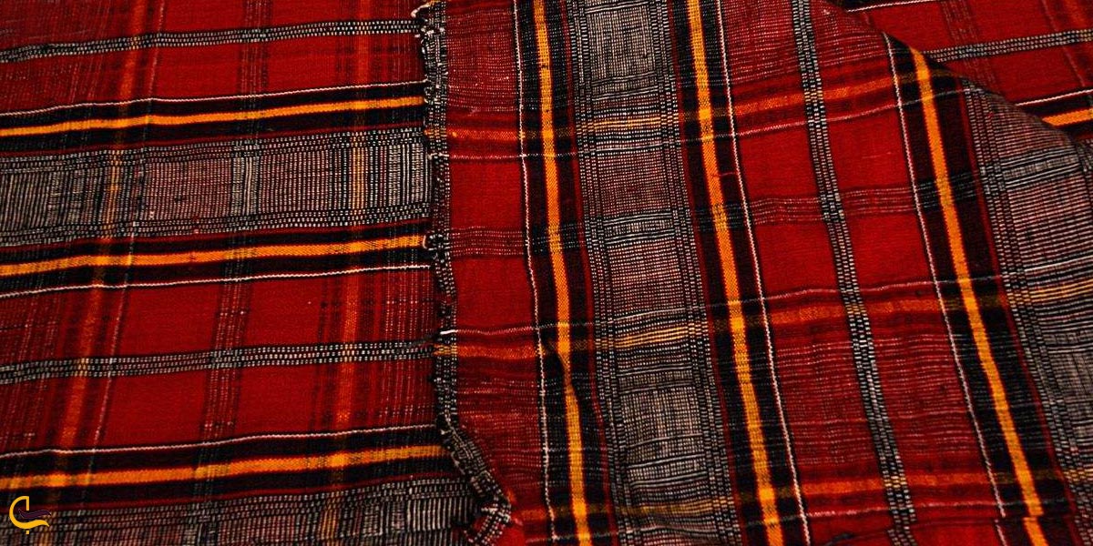 تصویری از چادر شب سوغات لنگرود