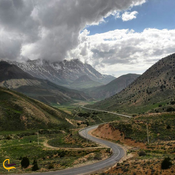 تصویری از جاده توسکستان