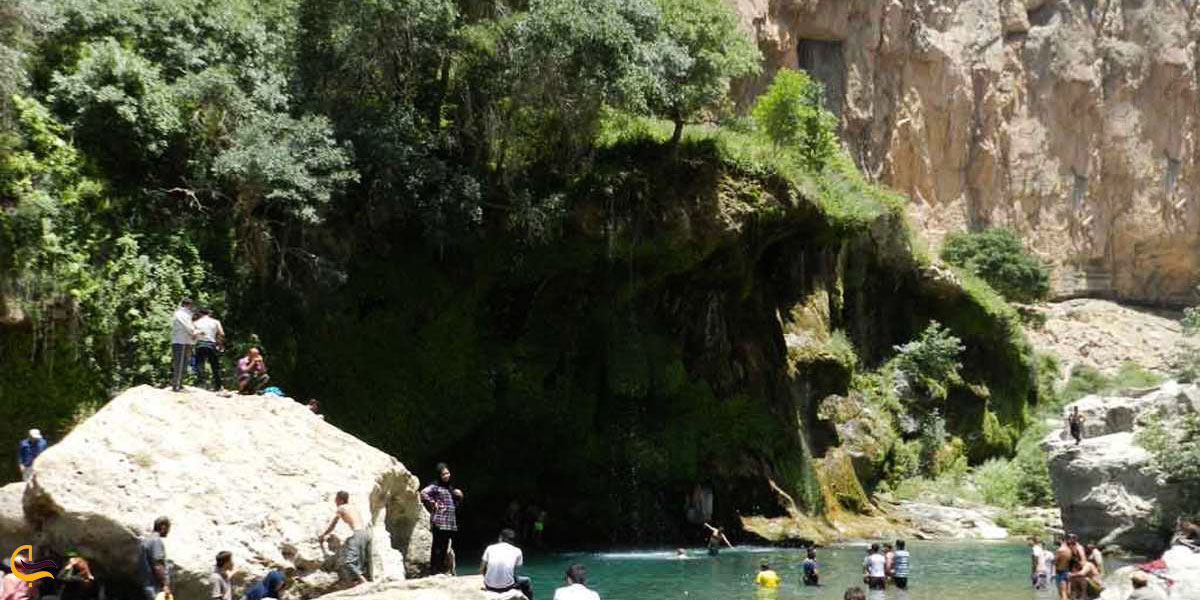 عکس بازدید از تنگه براق