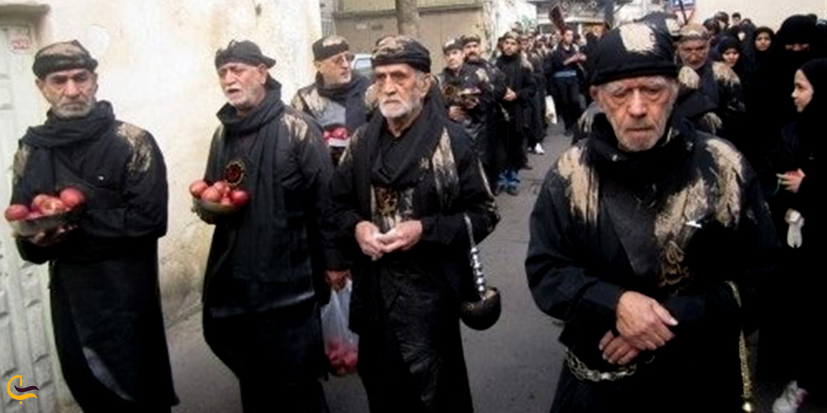 عکس سقا خوانی محرم