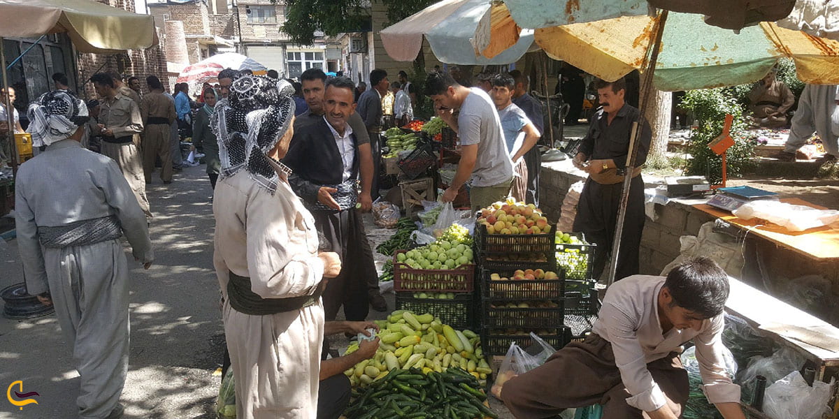 عکس بازار سردشت