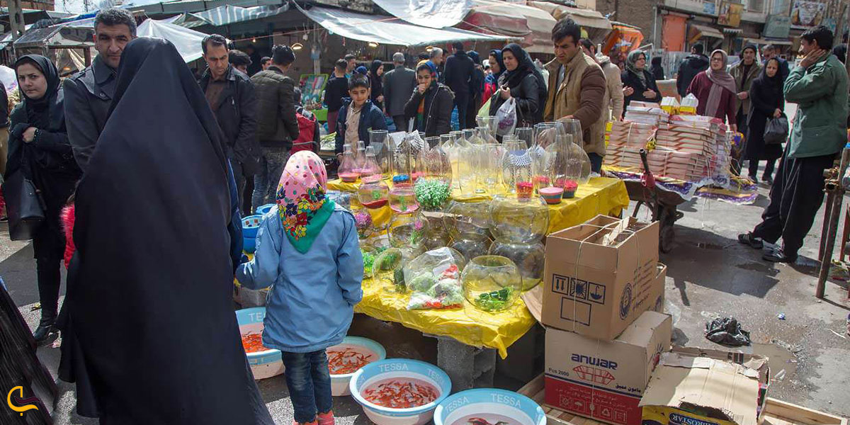 عکس بازارچه مشترک مرزی سردشت