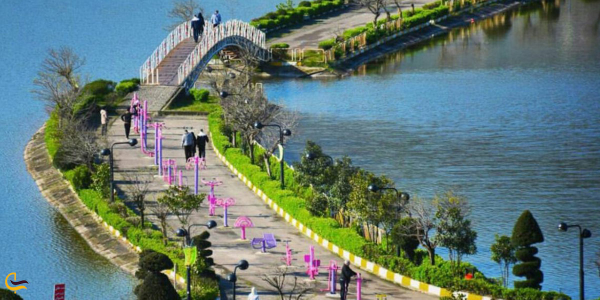 تصویری از جاذبه های دیدنی لنگرود