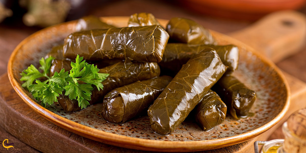 عکس دلمه برگ مو