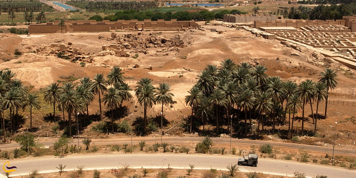 عکس شهر بابل قدیم