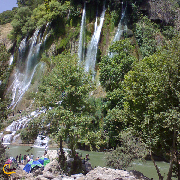 عکس آبشار تیندر الیگودرز