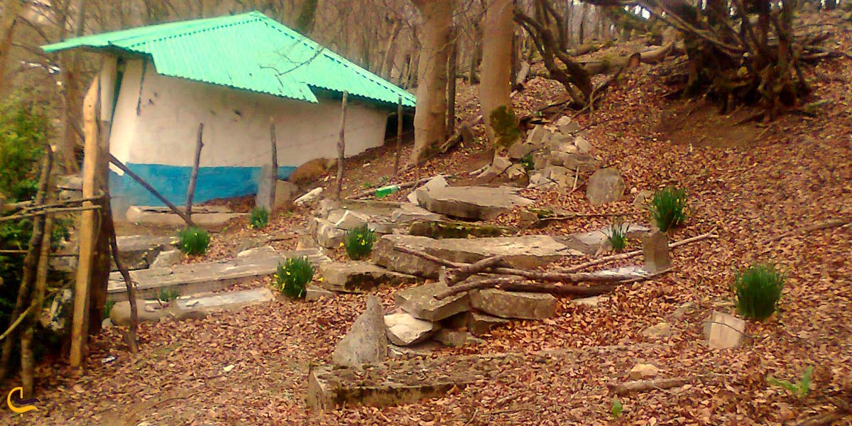 عکس از گورستان روستای وسکه رضوانشهر