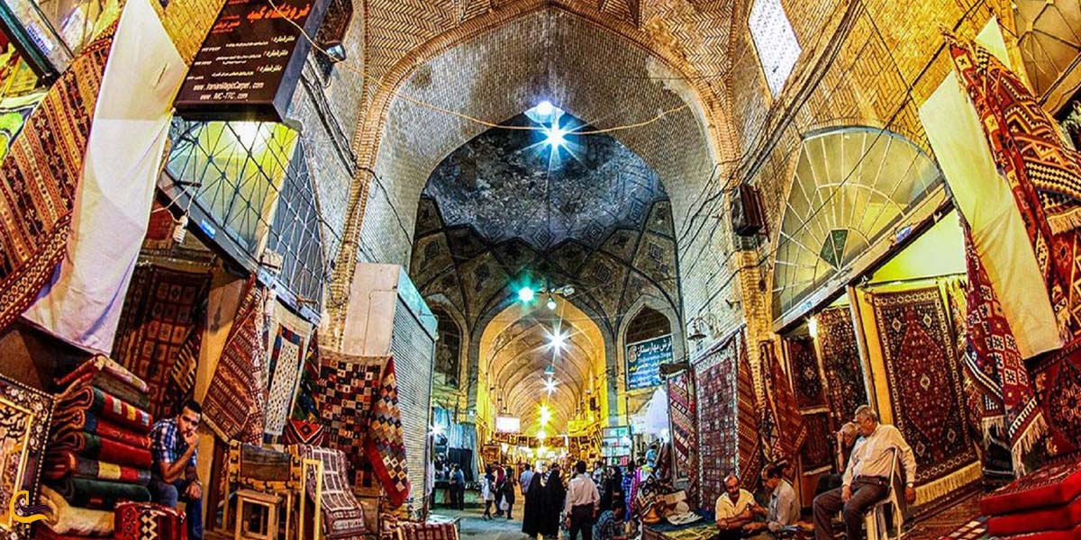 تصویری از بازار وکیل شیراز