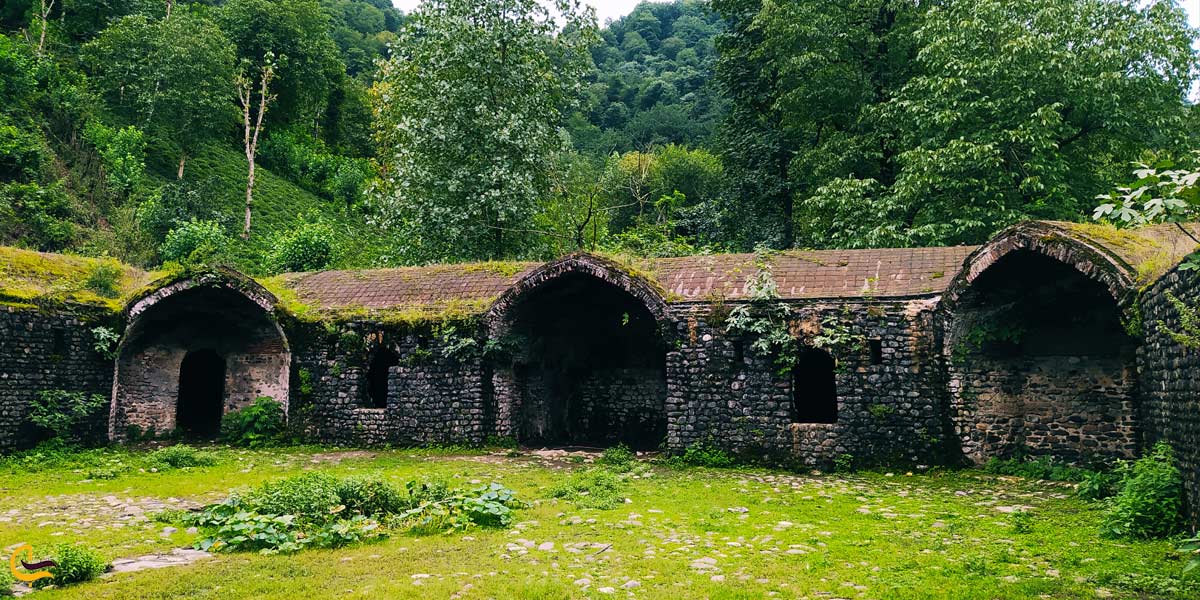 نمایی از کاروانسرای تی تی