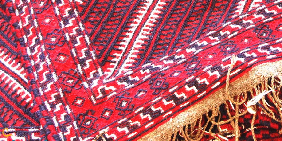 تصویری از گلیم سوغات صومعه سرا