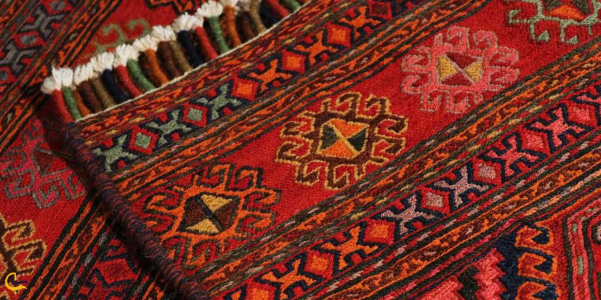 تصویری از گلیم سوغات زرند