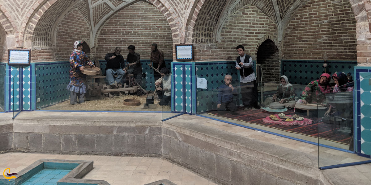 تصویری از حمام قجر