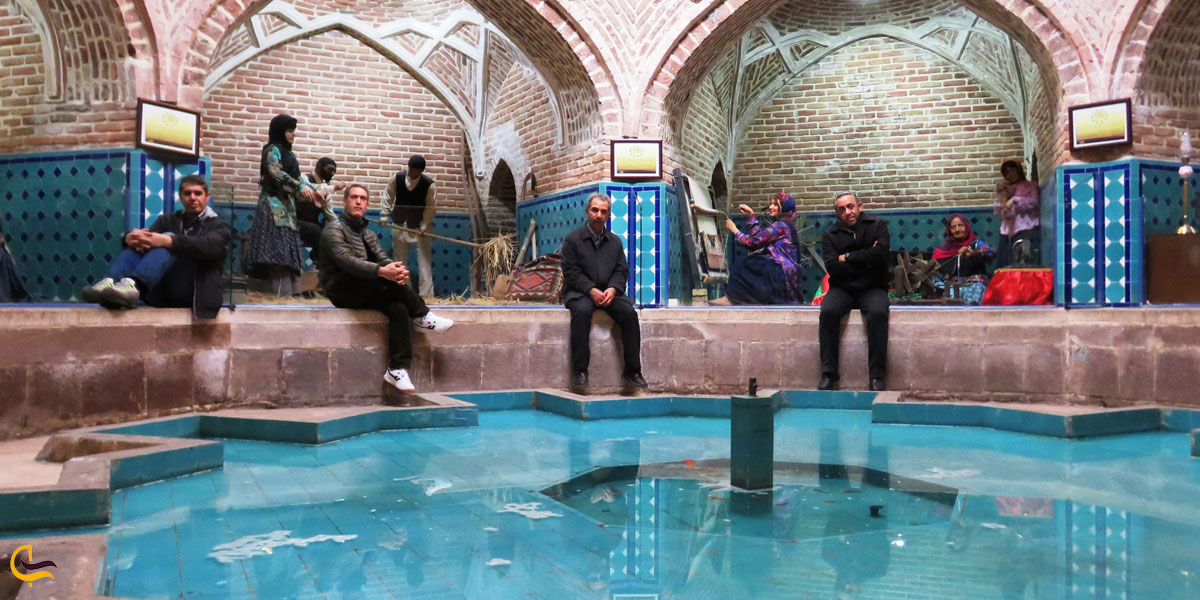 تصویری از حمام قجر قزوین