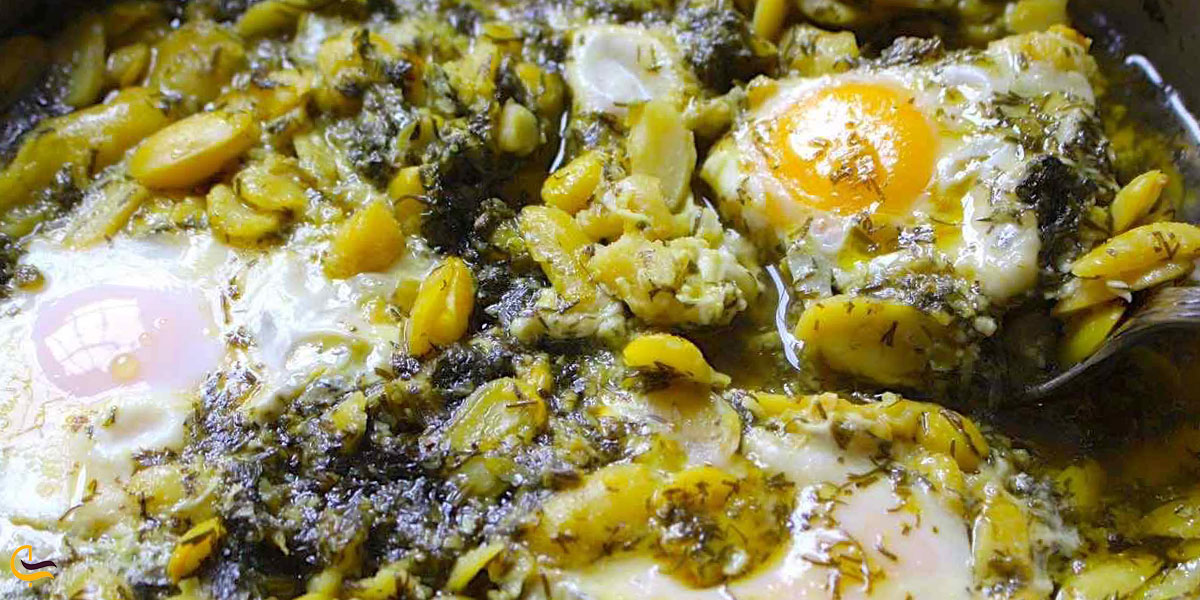 تصویری از غذای محلی سیاهکل