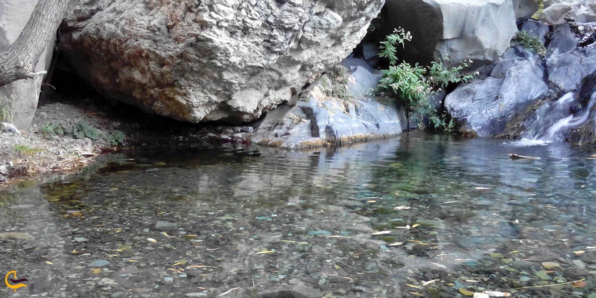 تصویری از رودخانه گلابدره تجریش