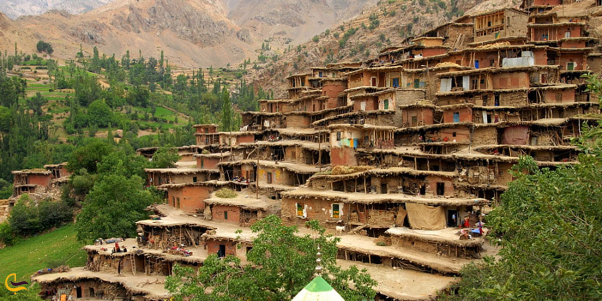 عکس معماری روستای سر آقا سید