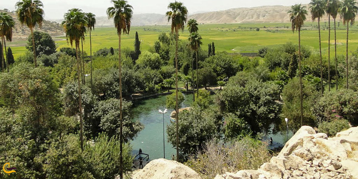 عکس باغ چشمه بلقیس