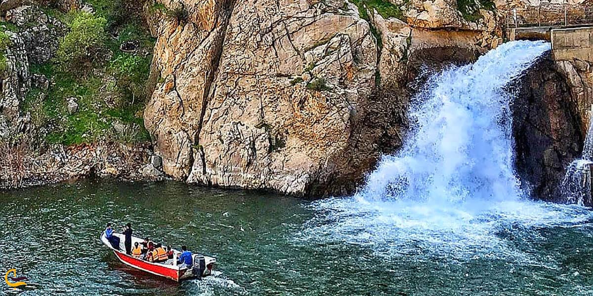 عکس آبشار چاران