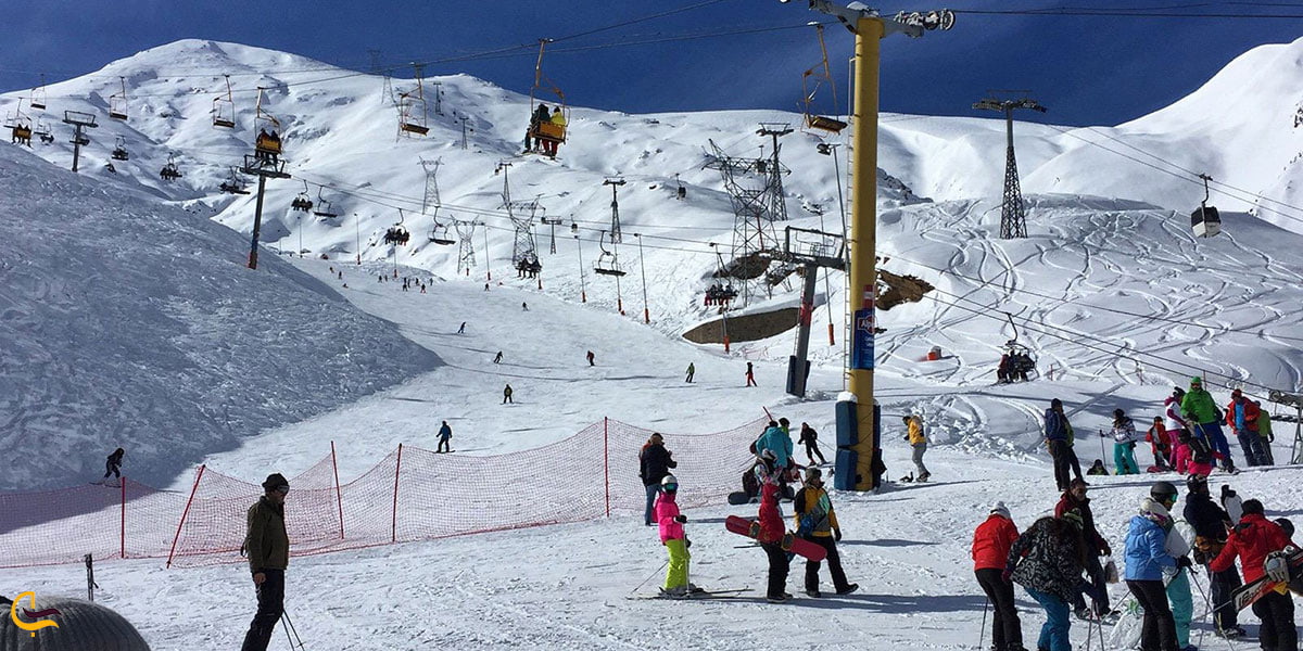 عکس پیست اسکی چلگرد