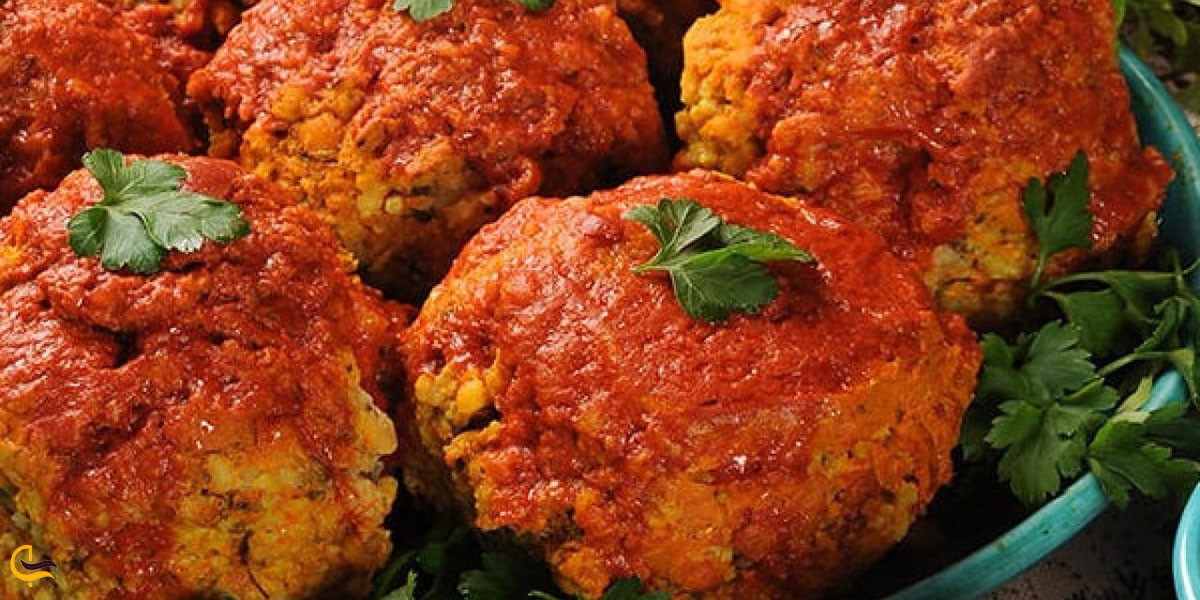 عکس کوفته گشنیز