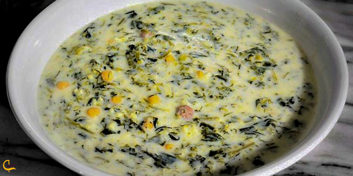 عکس آش دوغ شیراز