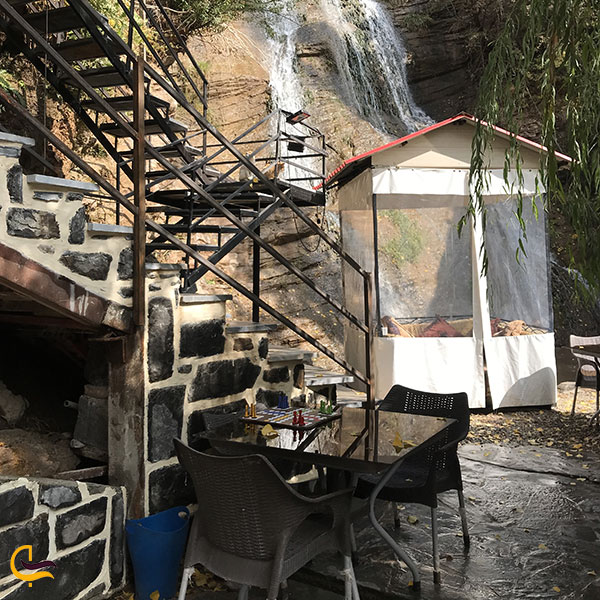 عکس رستوران آبشار فشم