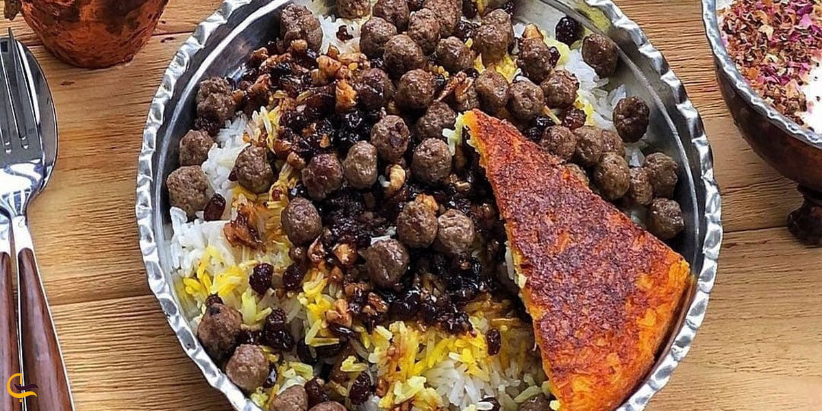 عکس قنبر پلو یا غم بر پلو