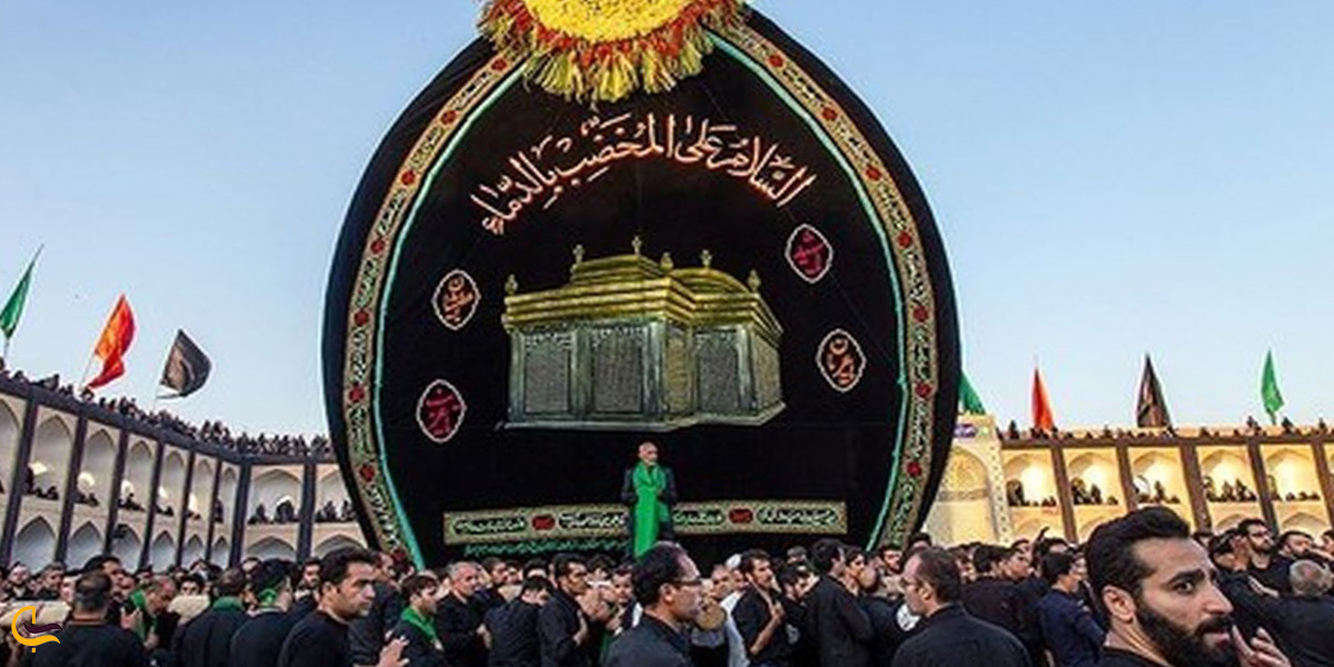 تصویری از حسینیه نخل سر یزد