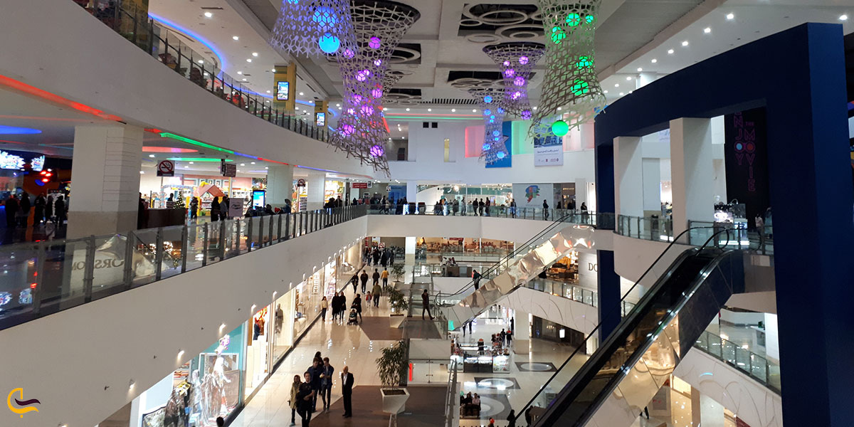 عکس فضای داخلی مرکز خرید سیتی سنتر
