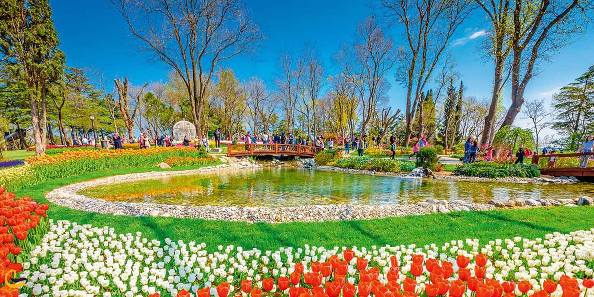 تصویری از طبیعت بهاری استانبول