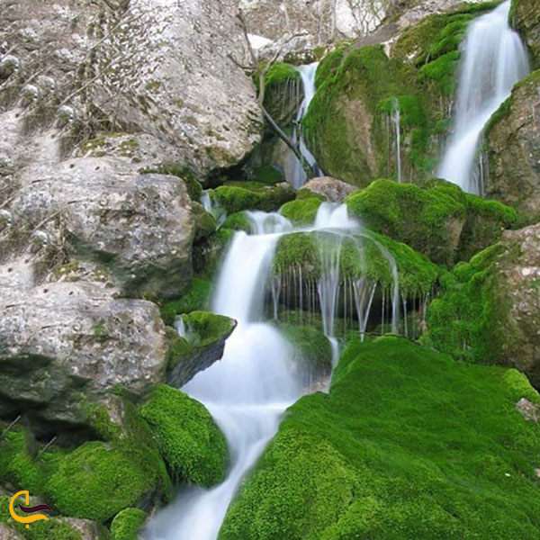 عکس آبشار پشمکی رامیان