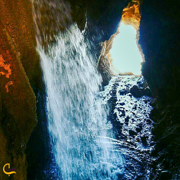 عکس آبشار چشمه وقت و ساعت دورود