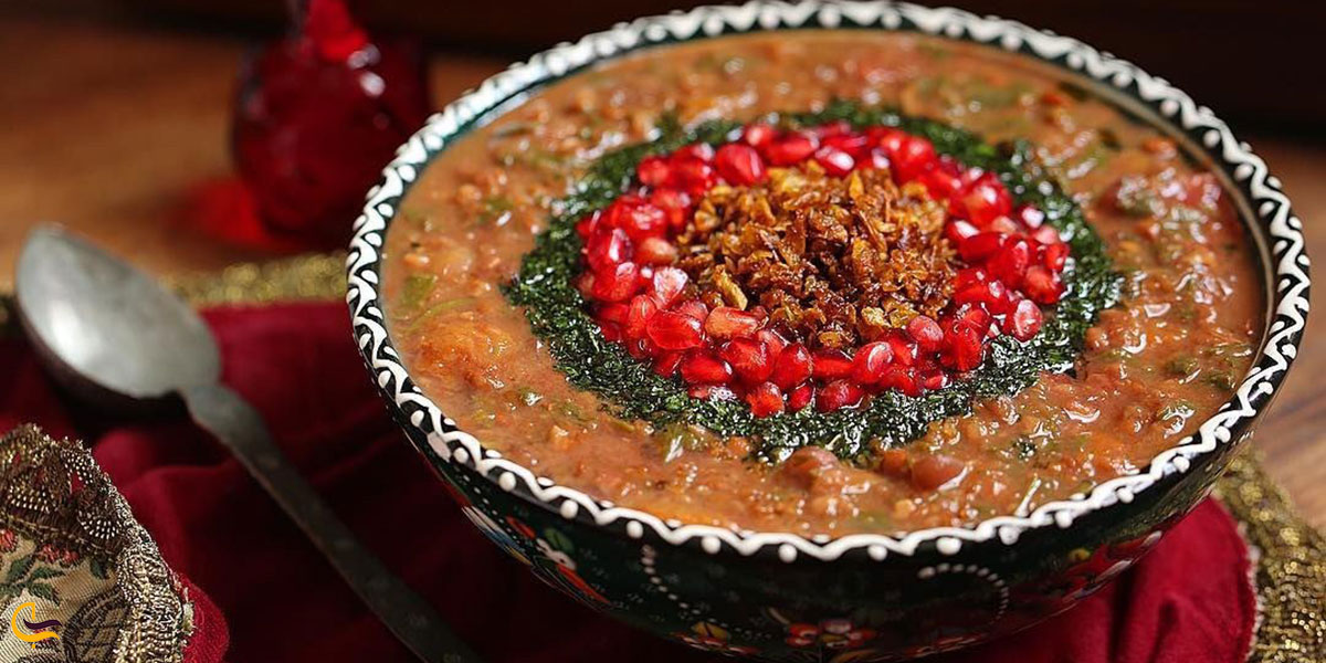 عکس آش انار